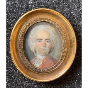 19th Century Miniature On Ivory 