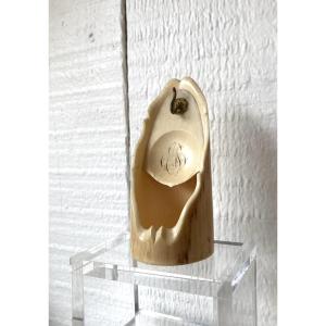 Set Of Four Ivory Watch Holders 