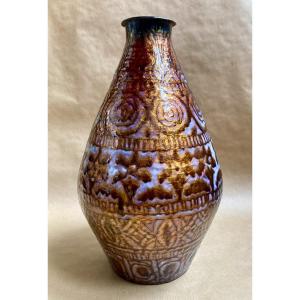 Camille Fauré - Large Art Deco Vase 