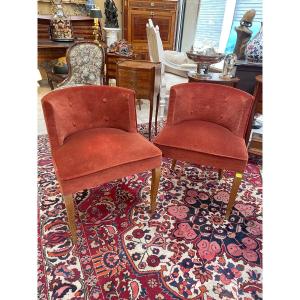 Pair Of Cocktail Armchairs