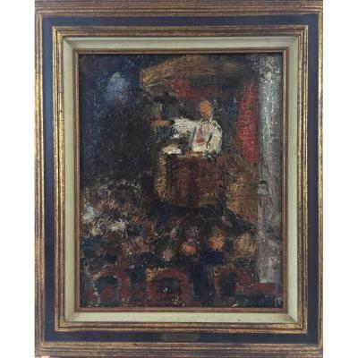 Henri Victor Wolvens (1896-1977), The Sermon