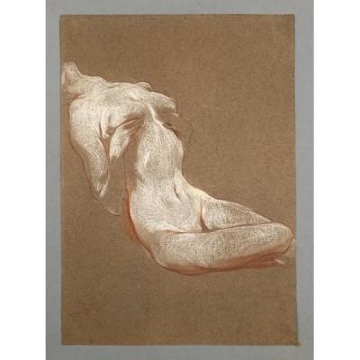 Jules Van Biesbroeck (1873-1965), Reclining Nude