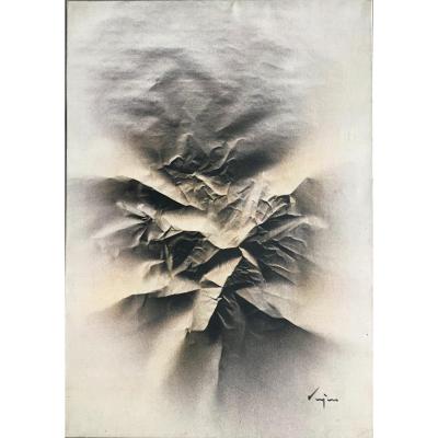 Louis Moyano (chile 1929 - Paris 1965)   Abstraction   Oil On Canvas