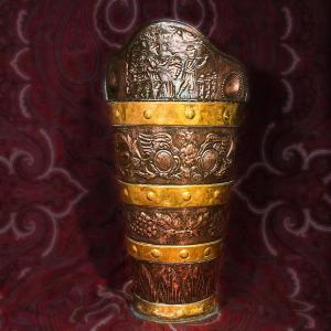 Winemaker Ceremonial Hood Copper Harvest Festival - Wine Late 18th