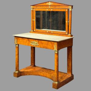 Empire Period Dressing Table Console