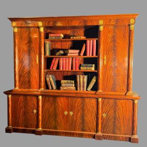 Buffet Bibliothèque Empire Mahogany