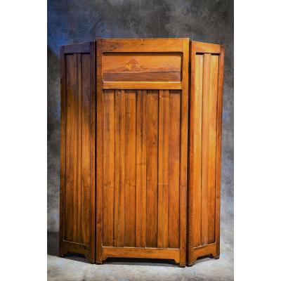 Rare Screen By Charles Spindler (1865-1938)