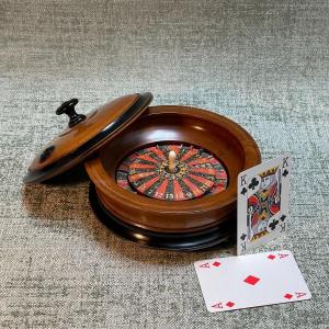 petite roulette de table 19ème