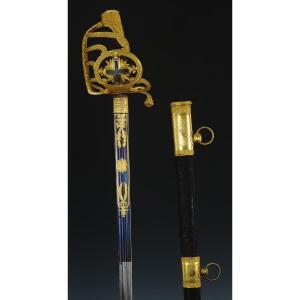 Sabre Of The Senior Officer Of The Musketeer Of The 1st Company Of The Military Household Of The King