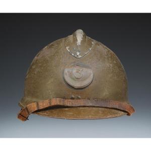 Adrian Helmet Of A Soldier In The 3rd Algerian Rifle Regiment, Model 1926