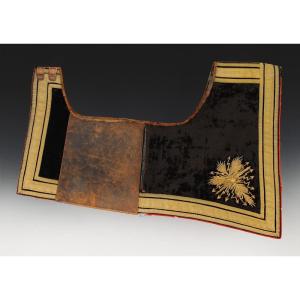 Saddle Cover For Gendarmes Of The King's Household, Restoration (1814-1816). 30028