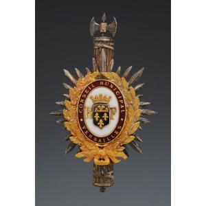 Lapel Badge Of A Member Of The Versailles Municipal Council, Created In 1876, 1900