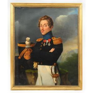 Isidore Péan Du Pavillon: Portrait Of Alphonse Henri Cottin, Grenadier Battalion Leader In The State