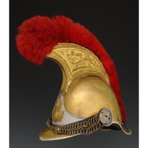 Helmet For The Carabinier Troops Of The Imperial Guard, Model 1858, Second Empire.