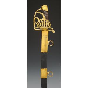 Dragoon Officer's Saber, Known As A "battle Guard" Sword, First Empire. 33693
