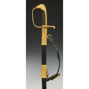 Syrian Arab Republic Marine Officer's Sabre, Mid 20th Century (1963-1972).