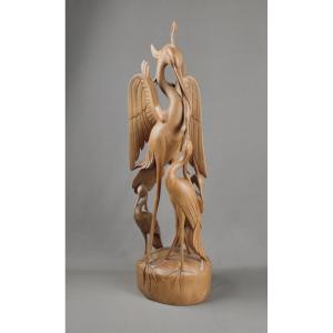 Indonesia, Bali Circa 1960-70, Wooden Group