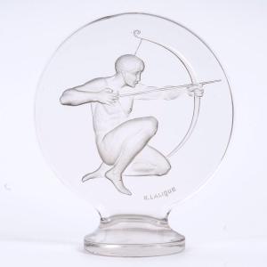 1926 René Lalique - Car Mascot Archer Glass