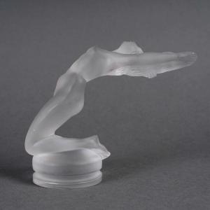 1931 René Lalique - Car Mascot Hood Ornament Chrysis Glass