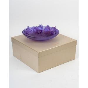 Daum France - Bowl Jardin Imaginaire  Imaginary Garden Crystal Bowl - New In Box