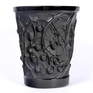 Lalique France - Vase Mures Blackberries Crystal Vase - New In Box
