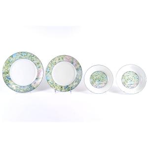 Christofle - Limoges Porcelain Tableware Impressions - 36 Pieces