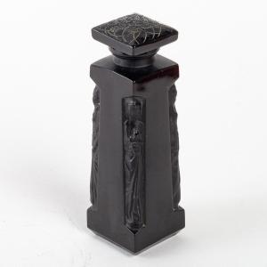 1914 René Lalique - Perfume Bottle Ambre d'Orsay Black Glass