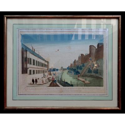 Optical View 18 ° Augsburg View From The Ditches 42 X 31 Views