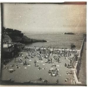 Lot 11 Stereo Views On Celluloid 1st Third XX° Biarritz
