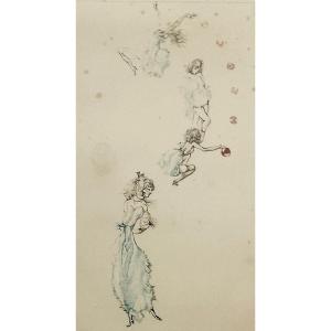 Hans Bellmer Ball Game 1973 Etching And Aquatint Signed Numbered 66/150