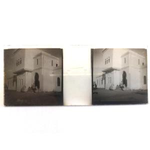 15 Stereo Glass Photo Plates, Biskra, Algeria, 1900, Guilleminot Colonial