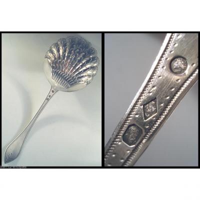 Gr 55 Silver Spoon Shaker Old Man Mo 1818-1839 Av