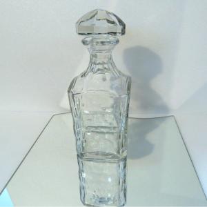 Whiskey Decanter In Crystal Of Baccarat Stamped Chauny Model