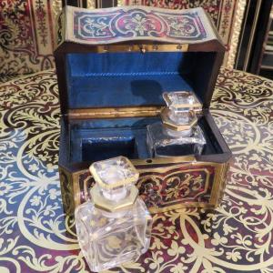 Fragancy Box In Boulle Marquetry, All Sides, Napoleon III Period