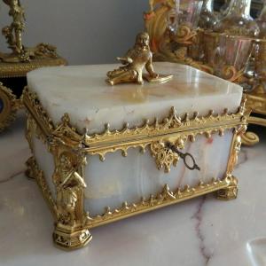 Onyx And Bronze Box, Napoleon III Period