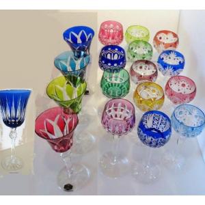 Choice Roemer In Saint Louis / Baccarat Crystal Colored Overlay