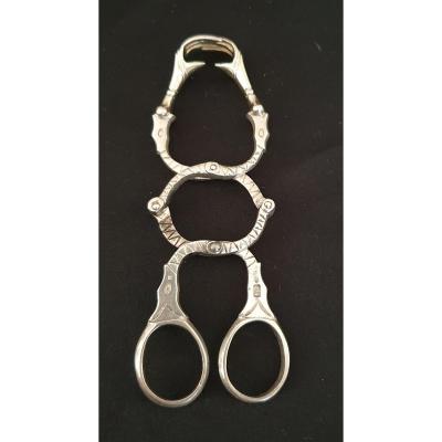 Silver Sugar Tongs - Russia 19th Century