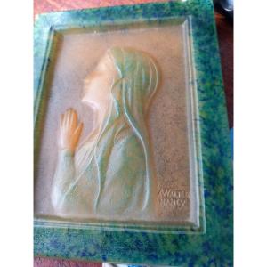 Amalric Walter Glass Paste Plate