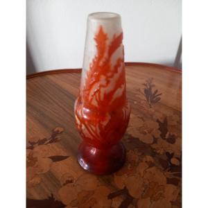 Gallé Vase Marine Background