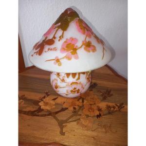 Gallé Lamp Japanese Cherry Tree Decor
