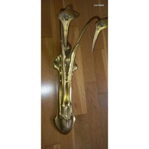 Louis Majorelle Rare Wall Lamp