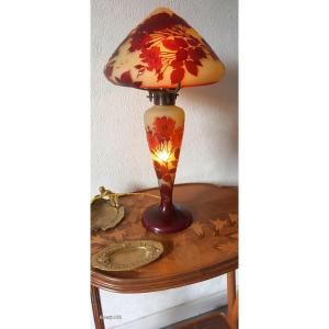 Gallé Rose Lamp
