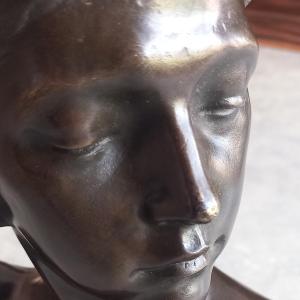 Bronze Falguière Diane Chasseresse