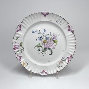 Niderviller Earthenware Plate - Eighteenth Century