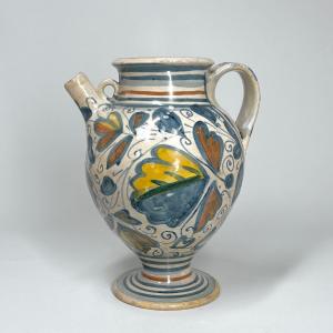 Apothecary's Tray In Lyon Majolica - Sixteenth Century
