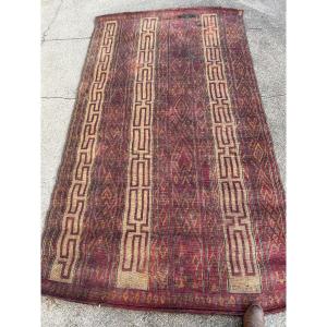 Large Mat - Mauritanian Tent Bench Early Twentieth L 300 Cm