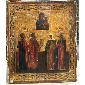 19th-century Russian Orthodox Icon