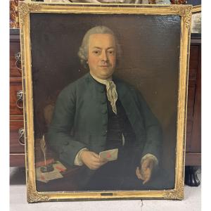 Portrait Of Joh Jac Schmitz, Born In Cologne In 1724, Painted In 1776 At The Age Of 53. Oil On Canvas. 