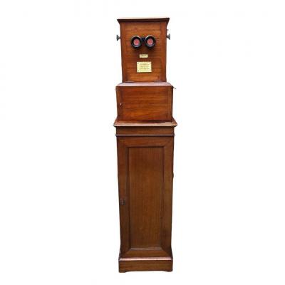 Mahogany Column Taxiphote Stereoscopic Viewer