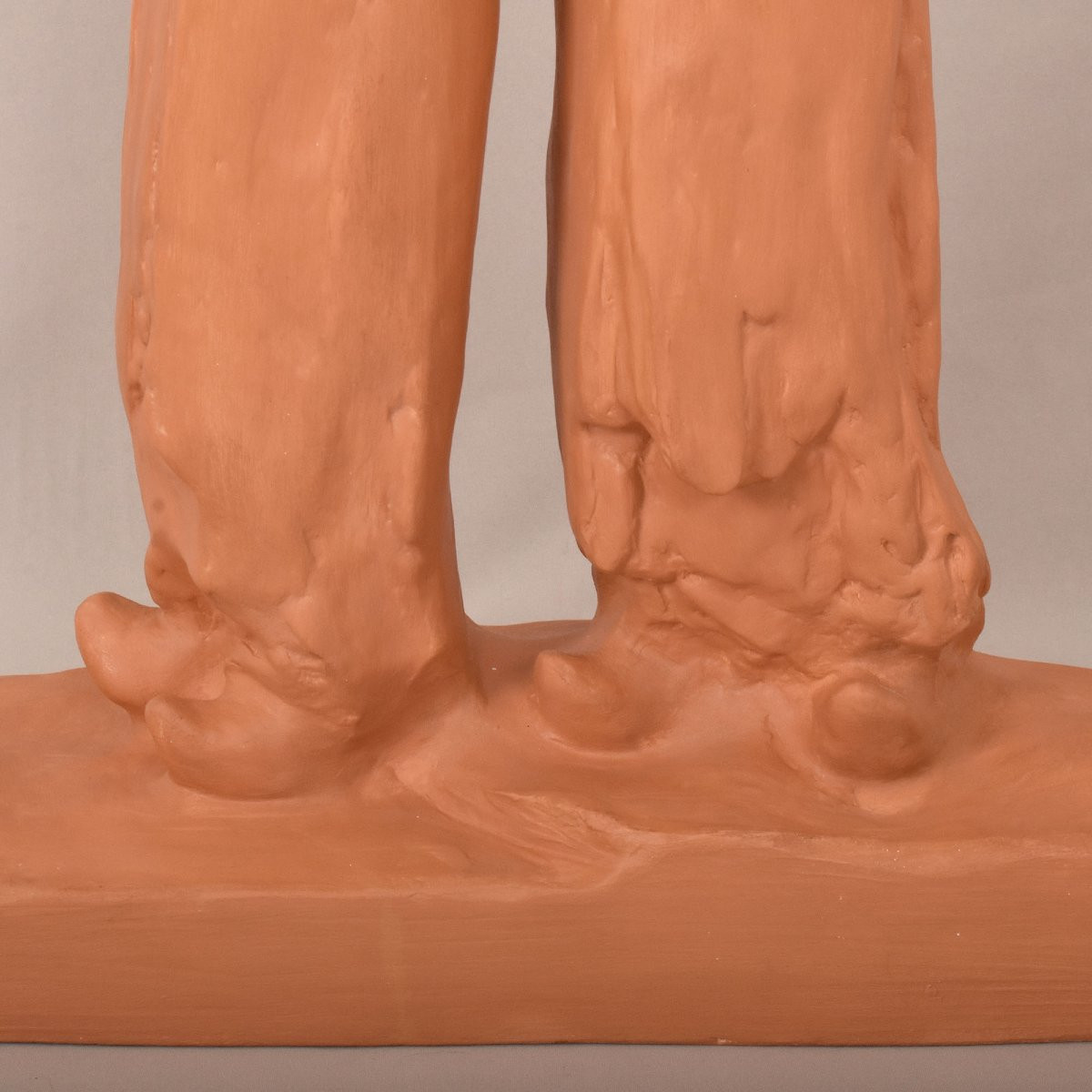 SCULTURE ART DECO IN TERRACOTTA, DONNE E ANFORA, AMEDEO GENNARELLI, SCULTORE ITALIANO. (STTE98)-photo-4